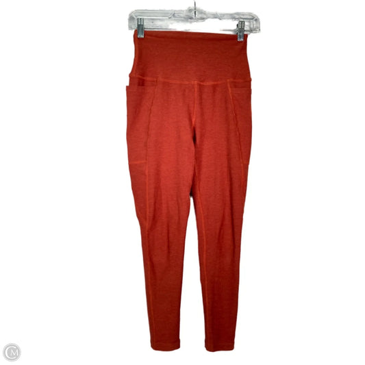 Athletic Leggings By Beyond Yoga In Brown, Size: S