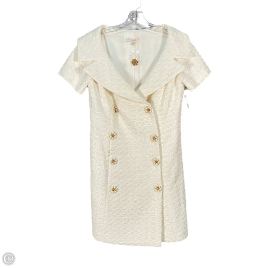 Dress Party Midi By Boston Proper In Cream, Size: S