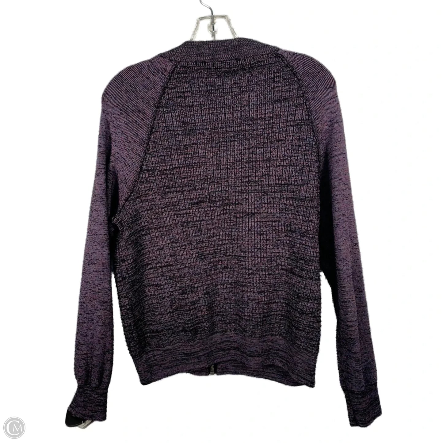 Sweatshirt Collar By Free People In Black & Purple, Size: S