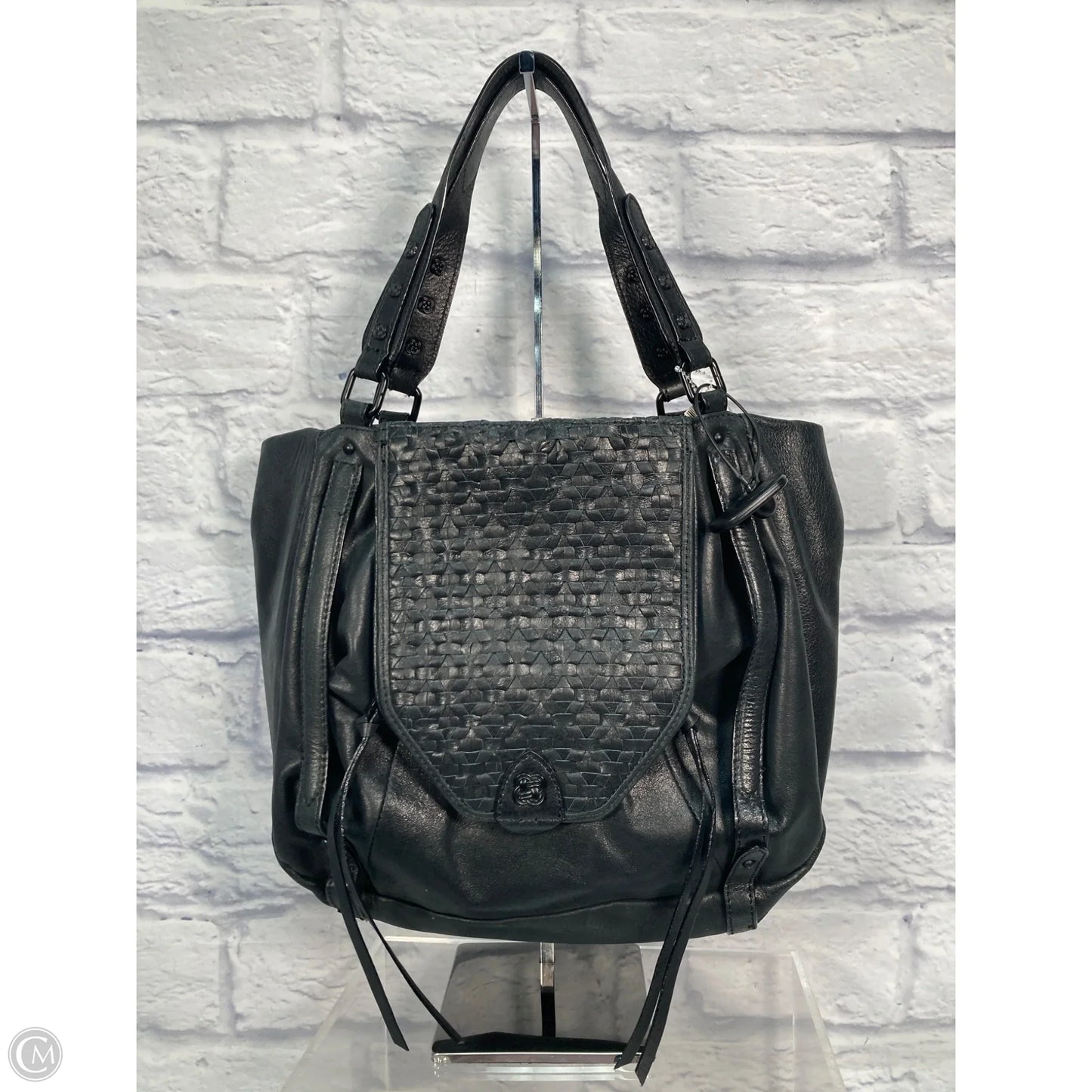 Tote Leather By Elliot Lucca, Size: Large