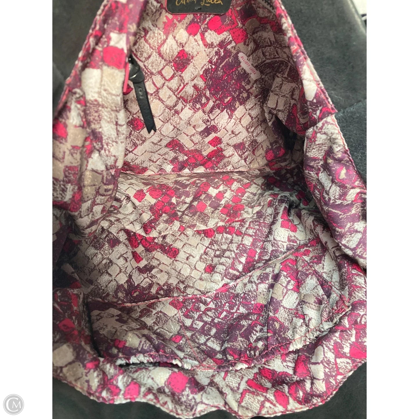 Tote Leather By Elliot Lucca, Size: Large