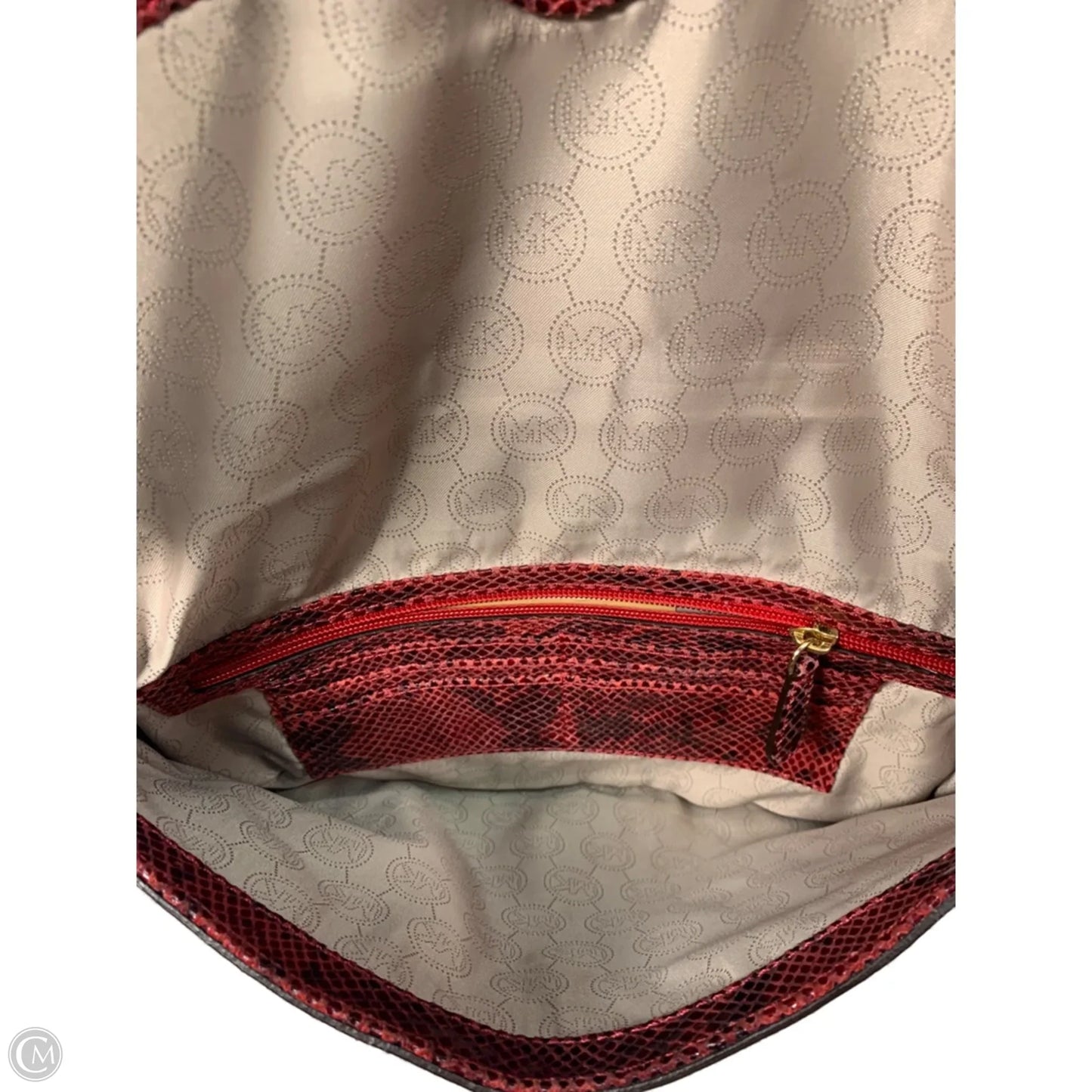 Crossbody Designer By Michael Kors, Size: Large