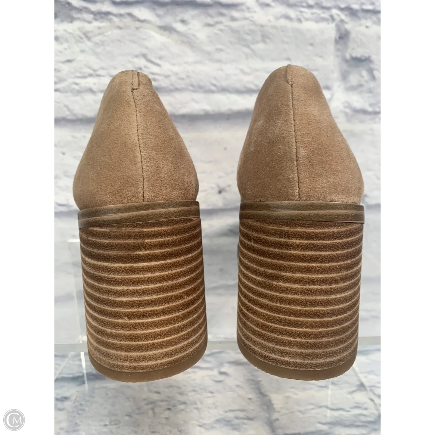 Shoes Heels Block By Vince Camuto In Tan, Size: 6.5