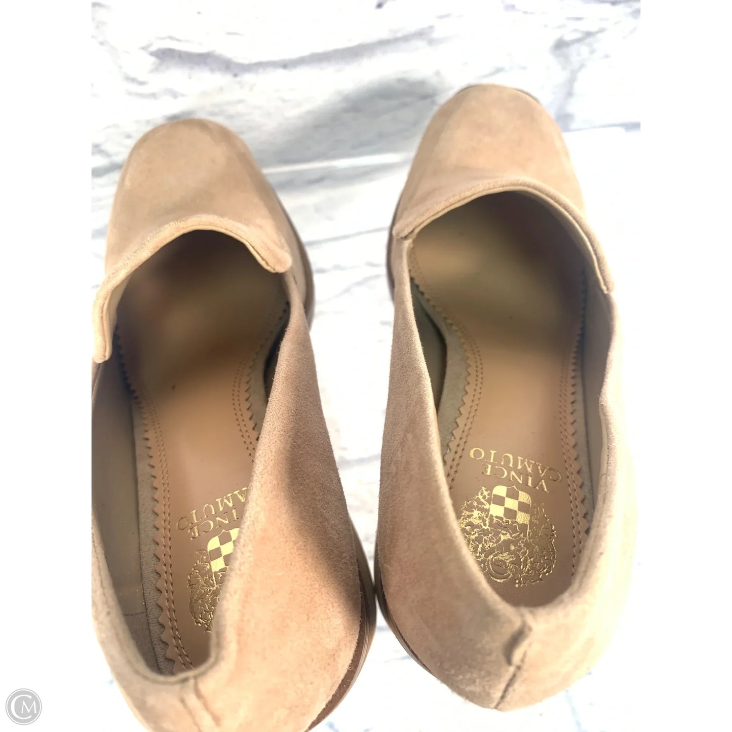 Shoes Heels Block By Vince Camuto In Tan, Size: 6.5