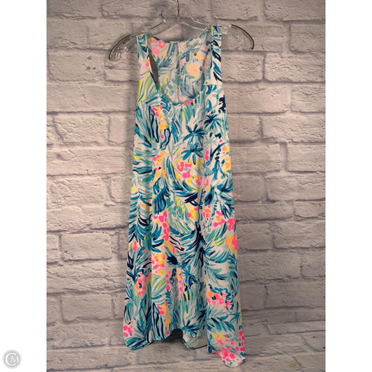 Dress Designer By Lilly Pulitzer In Blue & Pink, Size: Xs