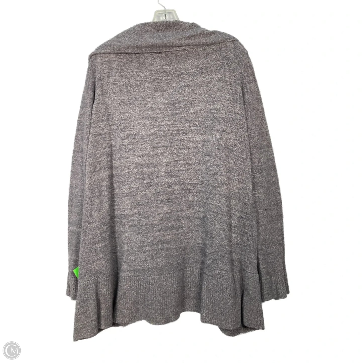 Sweater Cardigan By Sleeping On Snow In Grey, Size: S