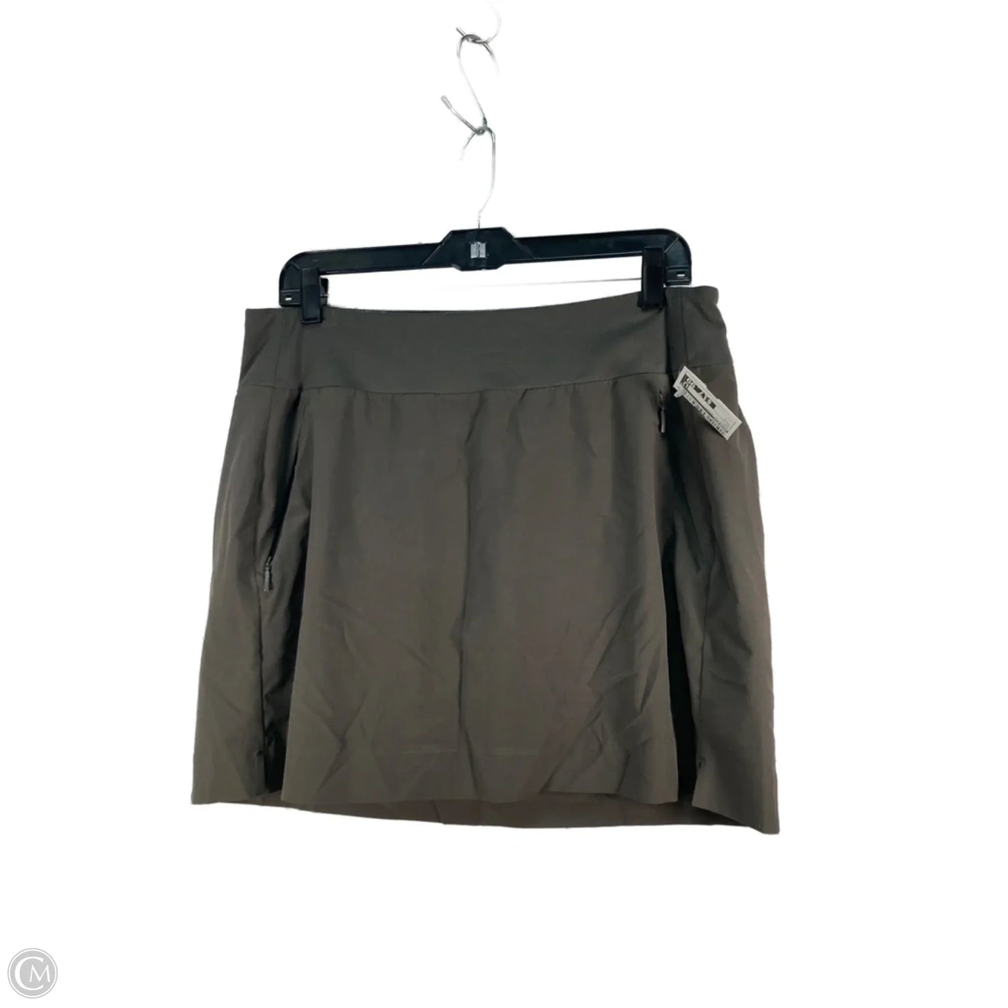 Athletic Skort By Athleta In Grey, Size: L