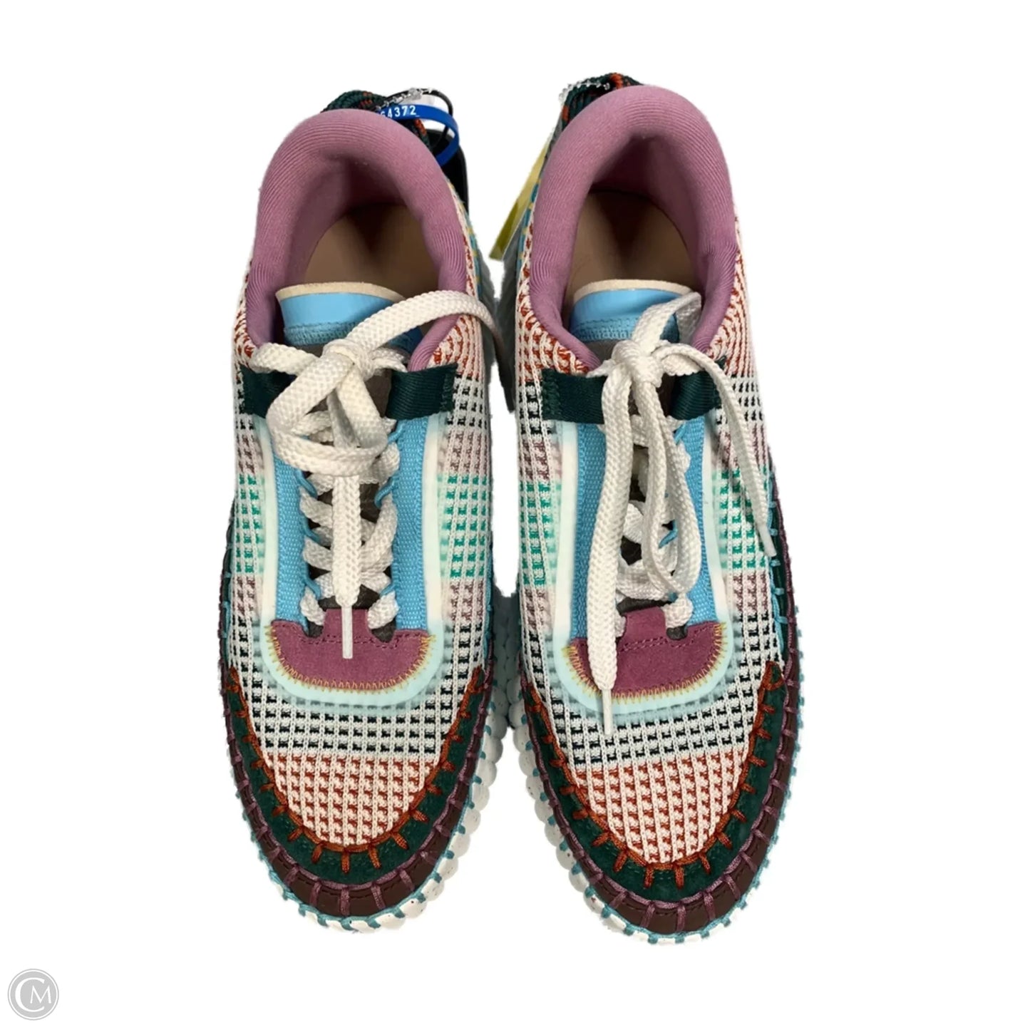 Shoes Luxury Designer By Chloe In Multi-colored, Size: 8.5