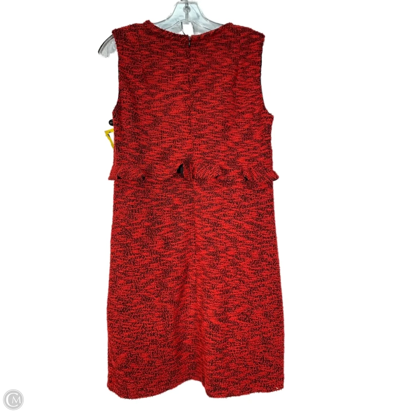 Dress Party Midi By Anthropologie In Black & Red, Size: S