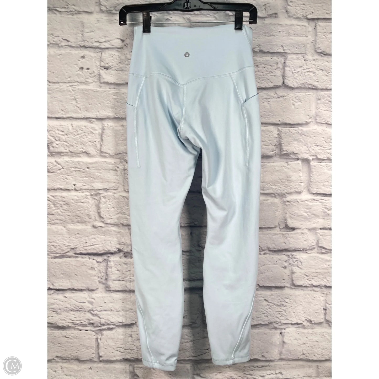 Athletic Leggings By Lululemon In Blue, Size: S