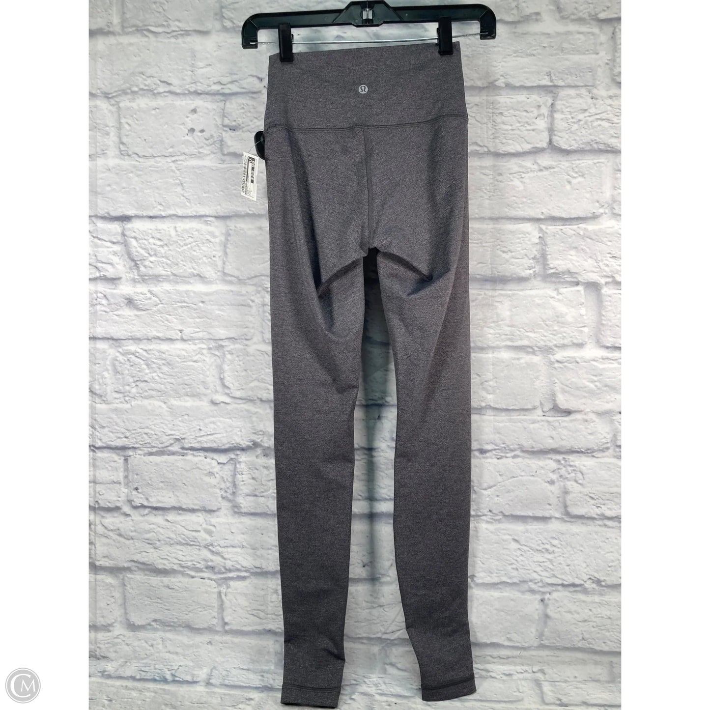 Athletic Leggings By Lululemon In Grey, Size: S