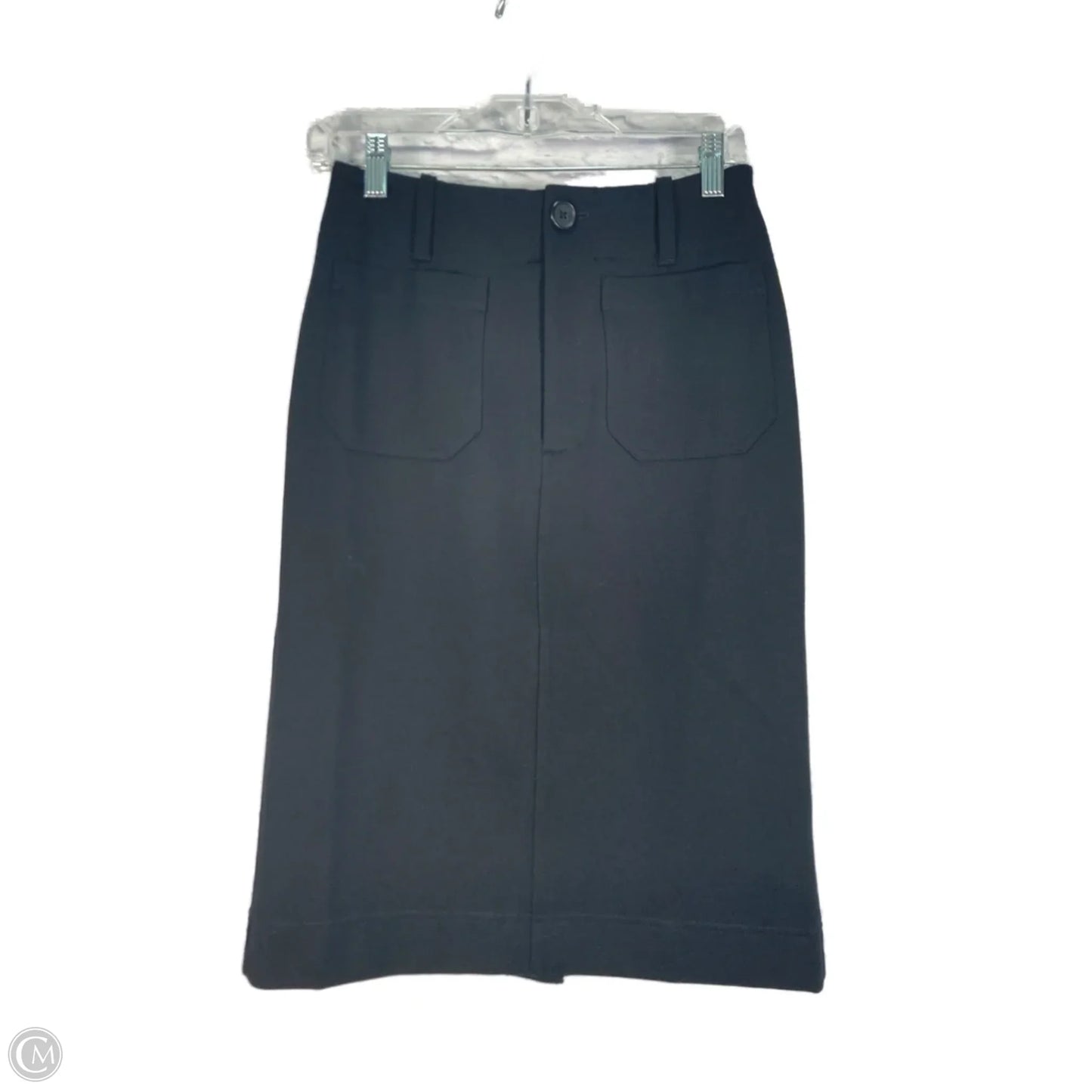 Skirt Midi By Maeve In Black, Size: 2