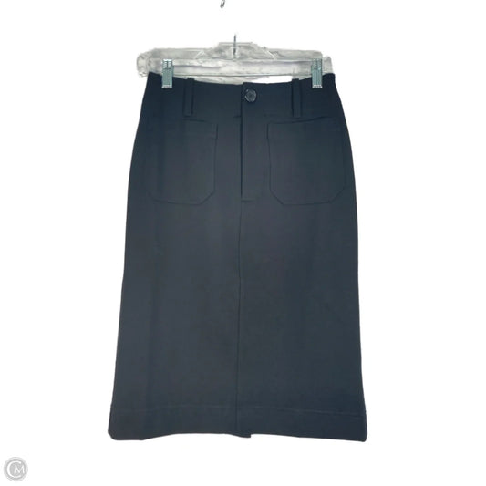 Skirt Midi By Maeve In Black, Size: 2