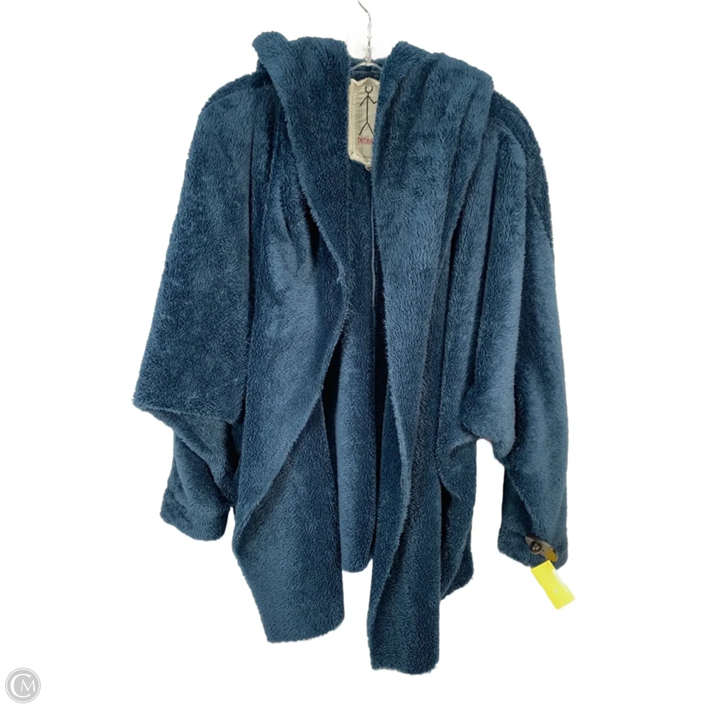 Sweater Cardigan By Johnny Was In Blue, Size: S