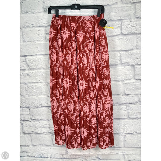 Skirt Maxi By Scotch & Soda In Pink & Red, Size: 4