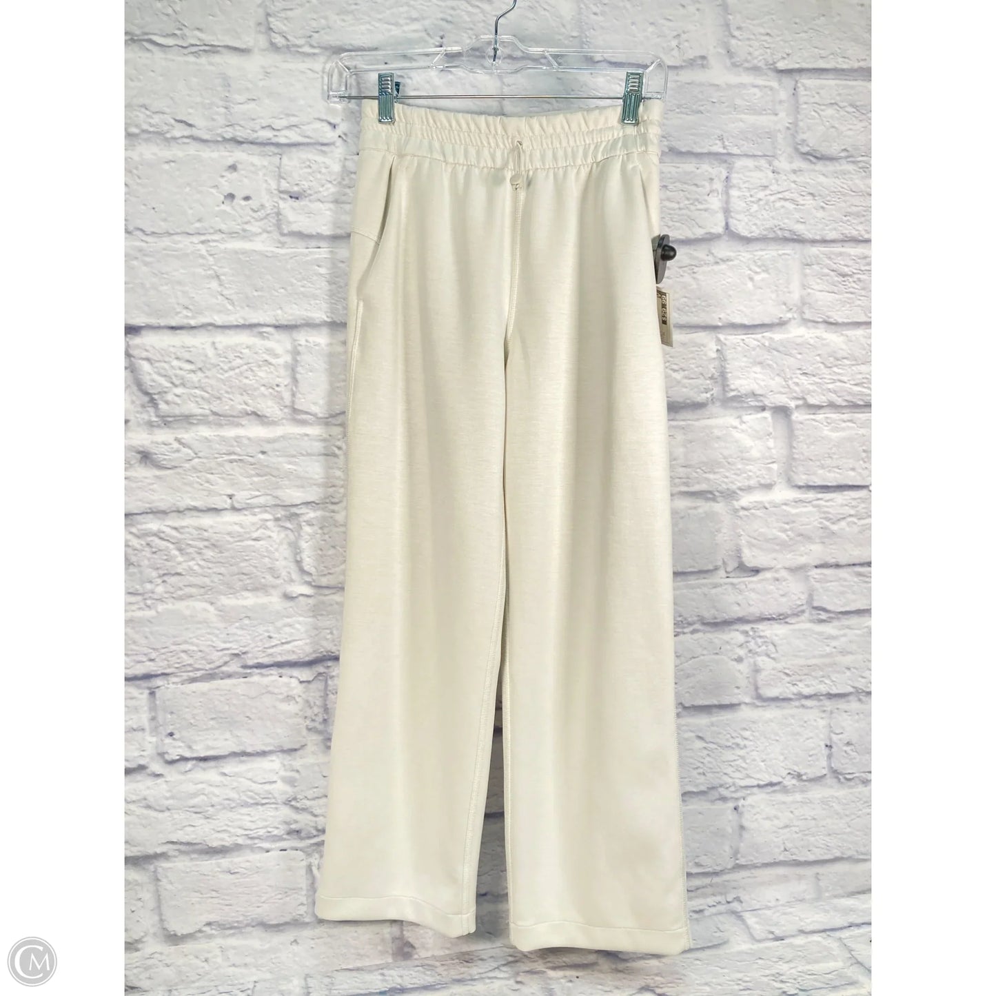 Athletic Pants By Lululemon In Cream, Size: Xs