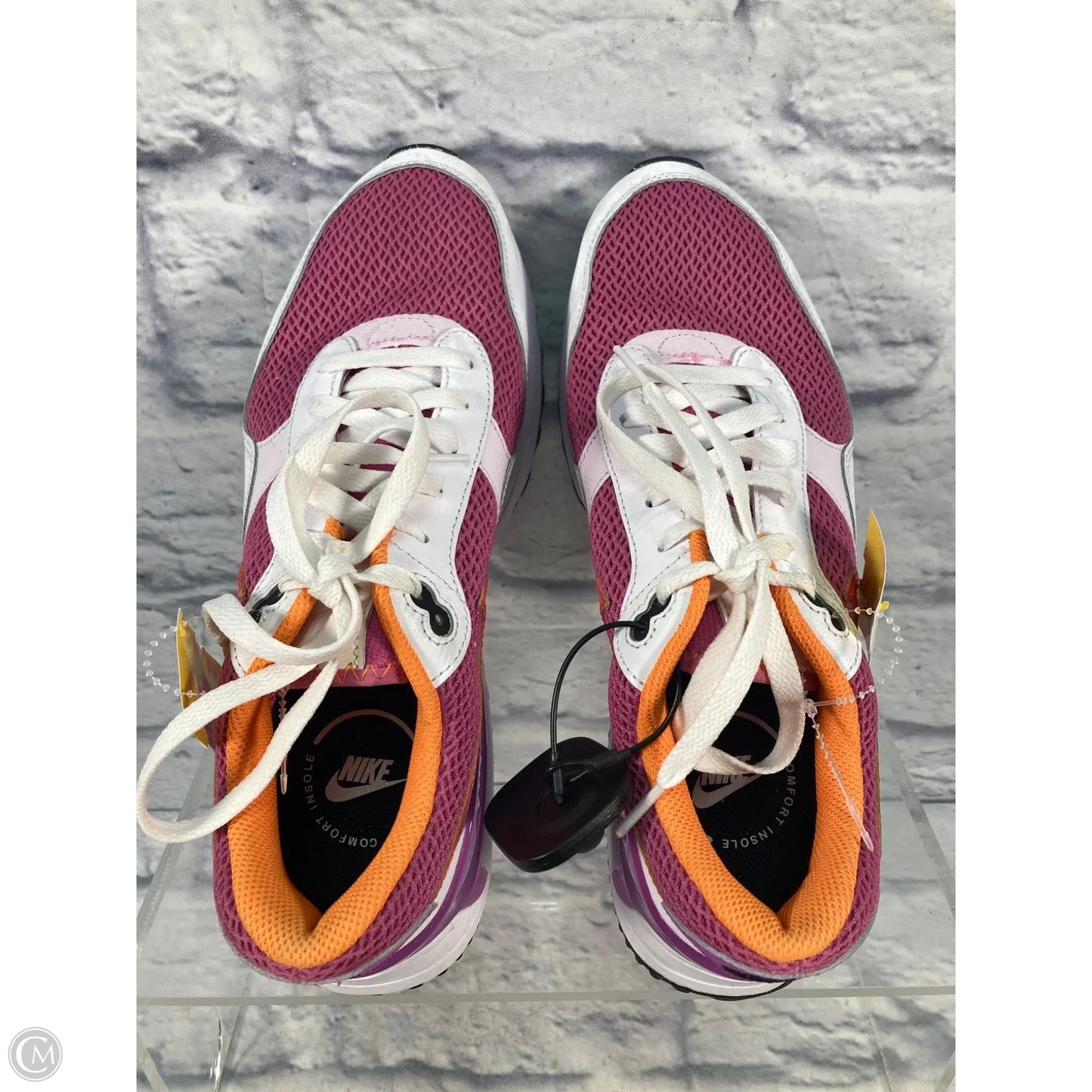 Shoes Sneakers By Nike In Purple & White, Size: 10