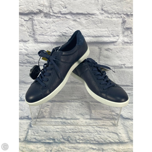 Shoes Sneakers By Ecco In Blue, Size: 10