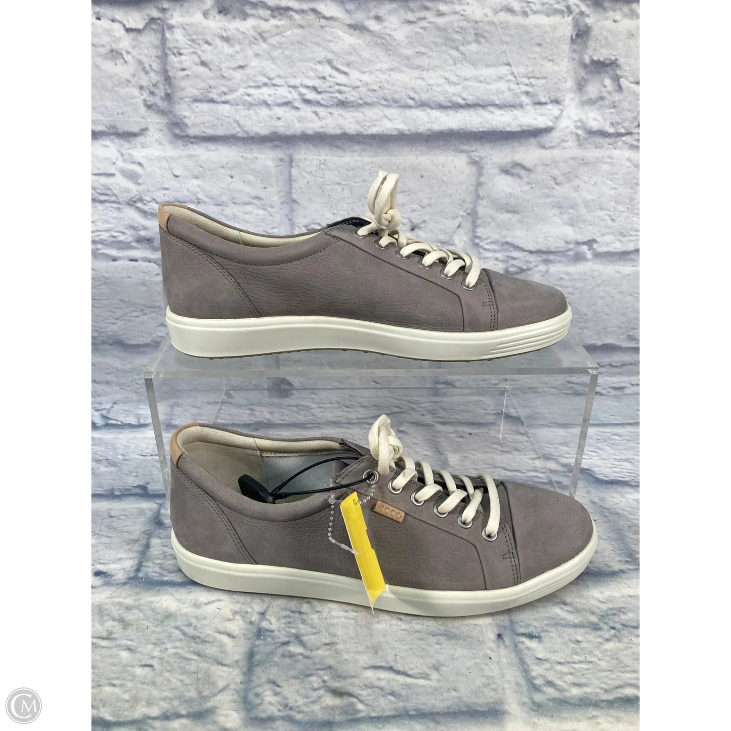 Shoes Sneakers By Ecco In Grey, Size: 10