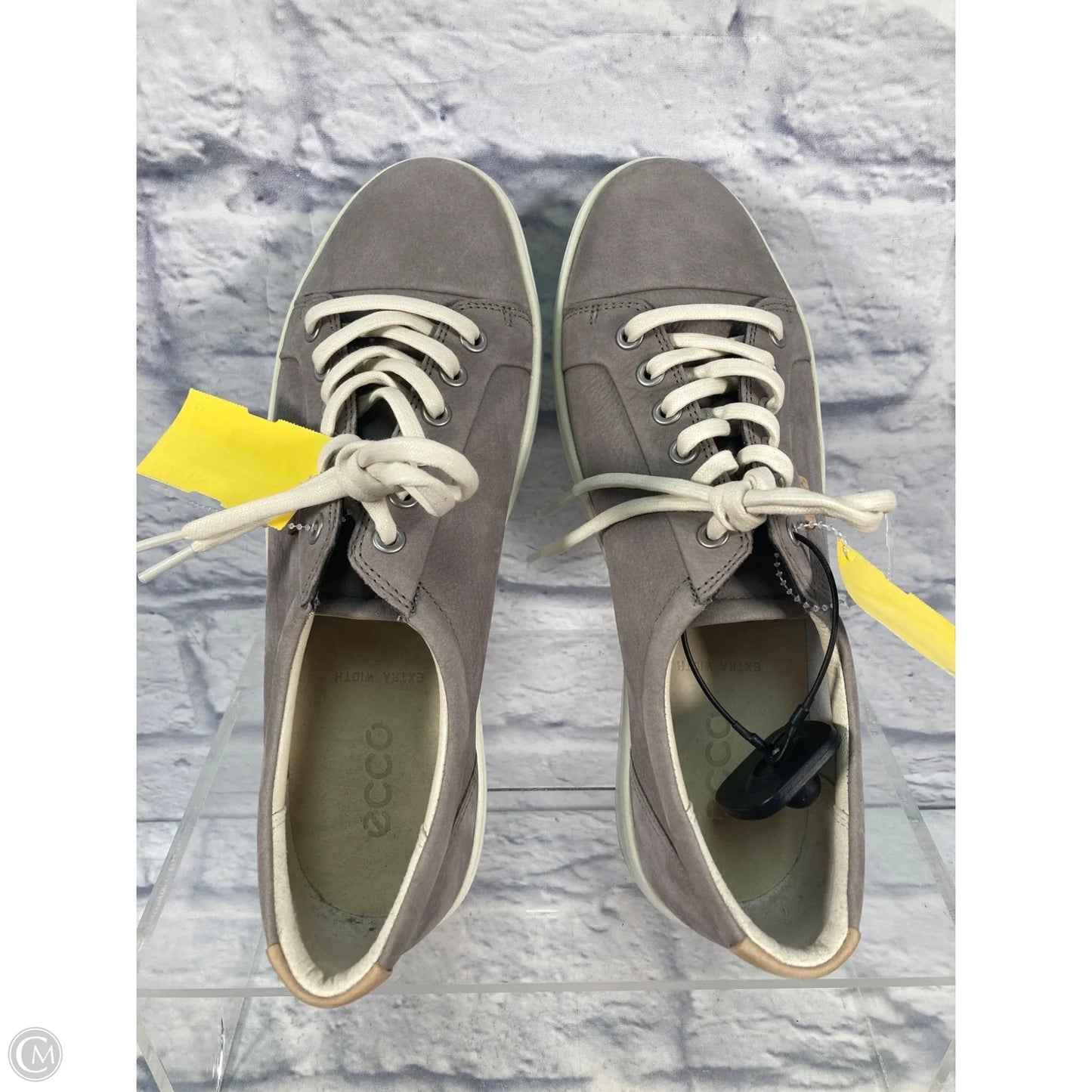 Shoes Sneakers By Ecco In Grey, Size: 10