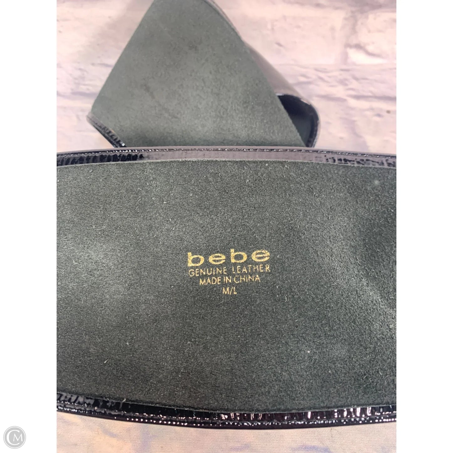 Belt Leather By Bebe, Size: Medium