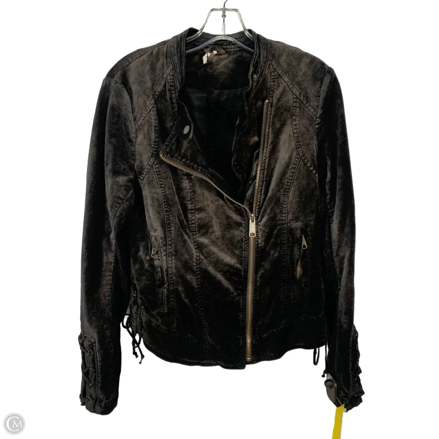 Jacket Moto By Free People In Black, Size: S