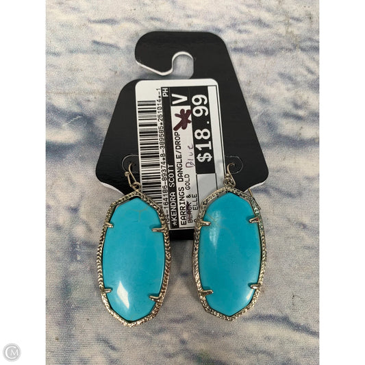 Earrings Dangle/drop By Kendra Scott