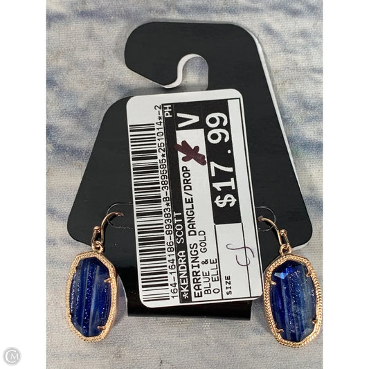 Earrings Dangle/drop By Kendra Scott