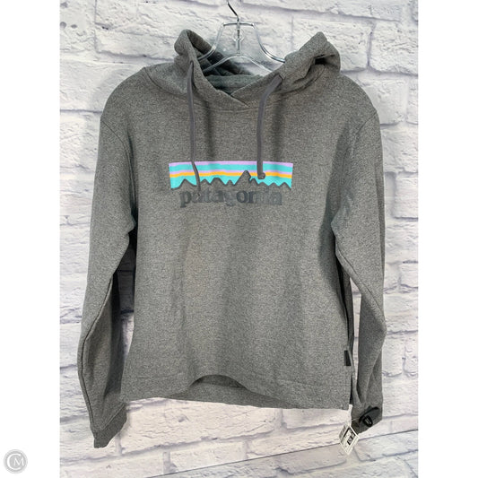 Sweatshirt Hoodie By Patagonia In Grey, Size: Xs