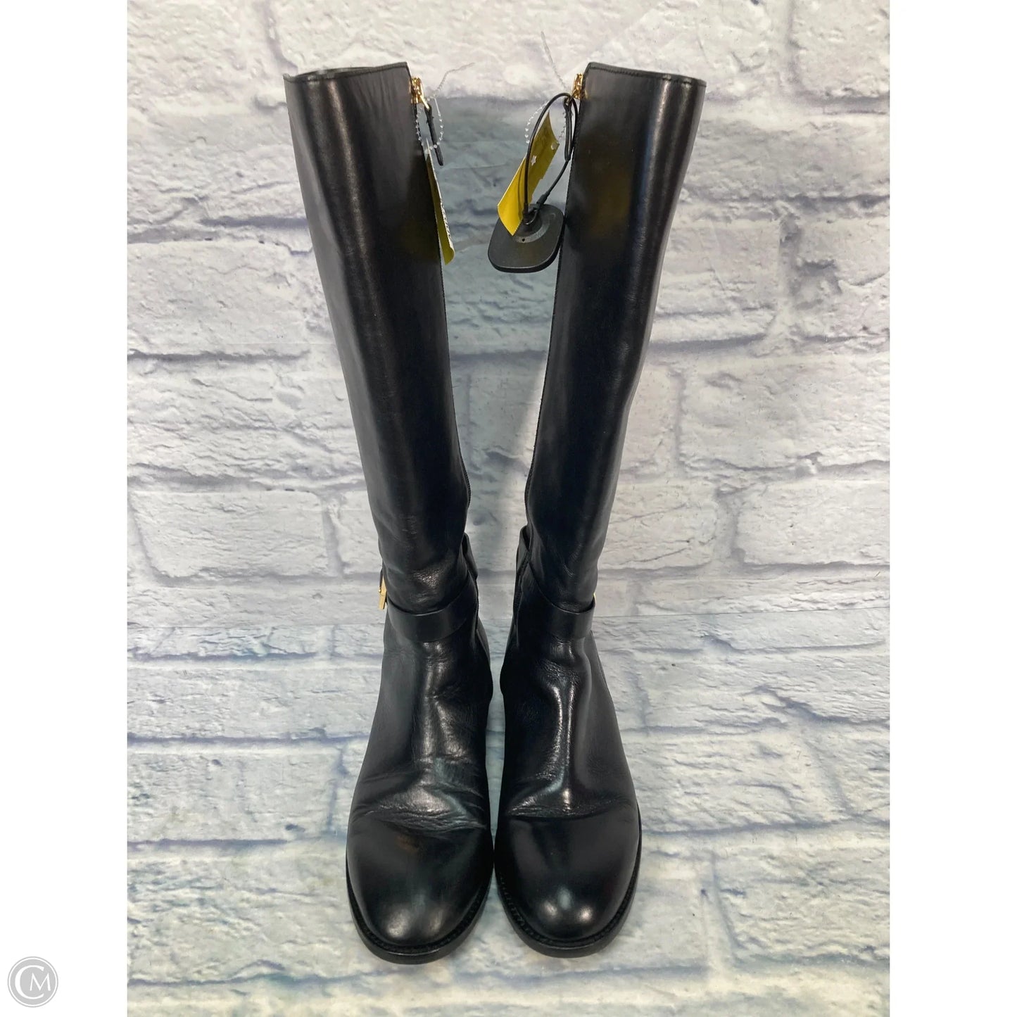 Boots Designer By Tory Burch In Black, Size: 9