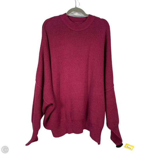 Sweater By Free People In Purple, Size: S