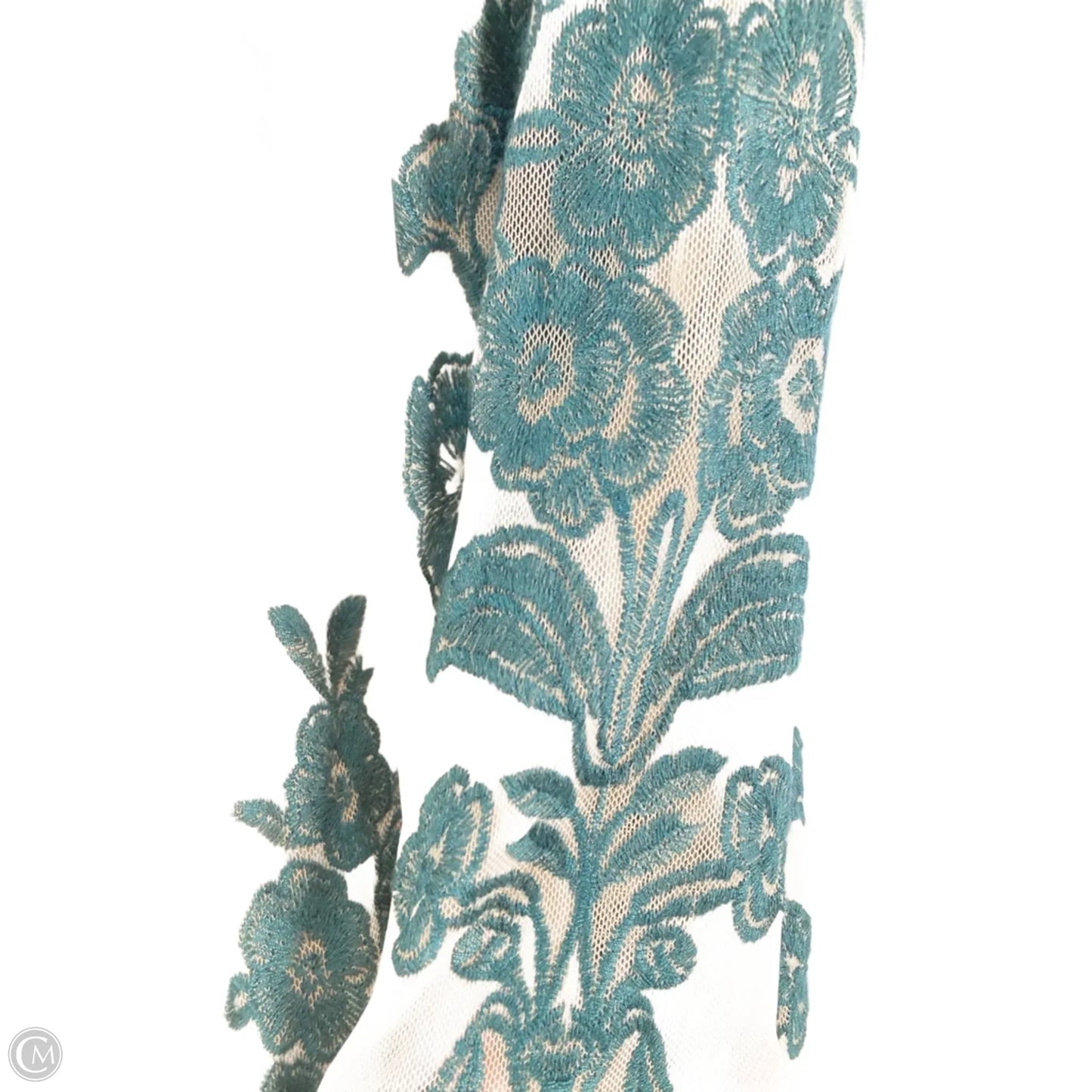 Dress Party Long By Altard State In Green & Tan, Size: M