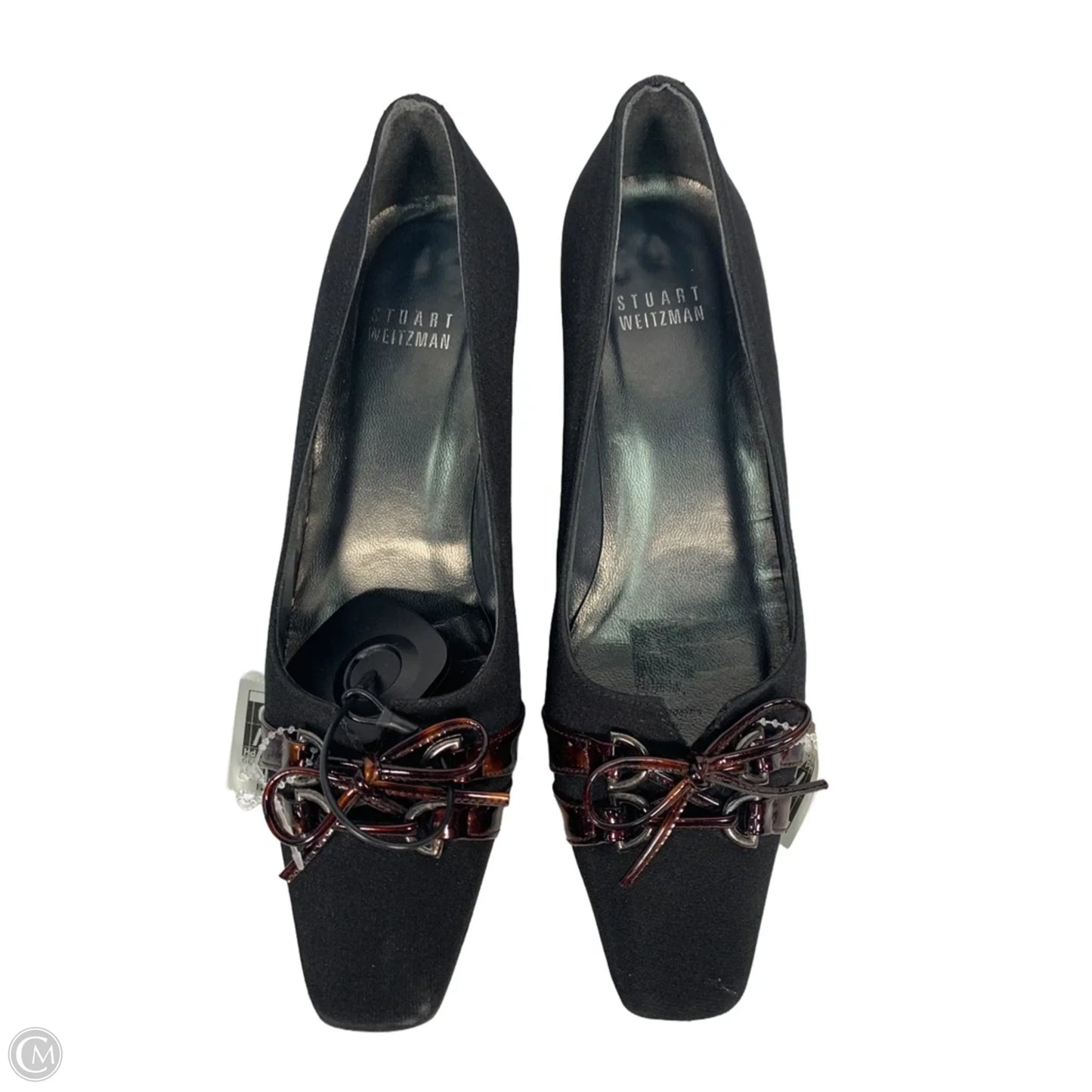 Shoes Designer By Stuart Weitzman In Black & Brown, Size: 5.5