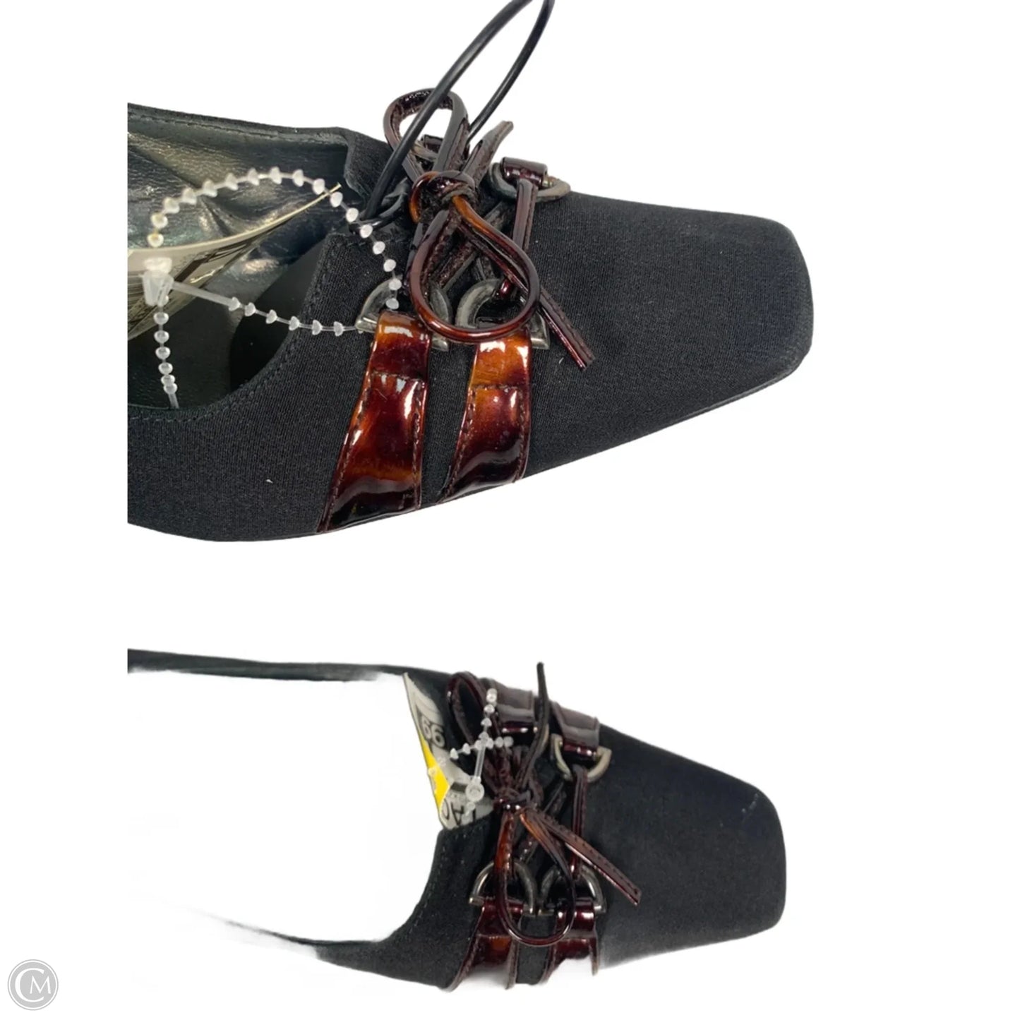 Shoes Designer By Stuart Weitzman In Black & Brown, Size: 5.5