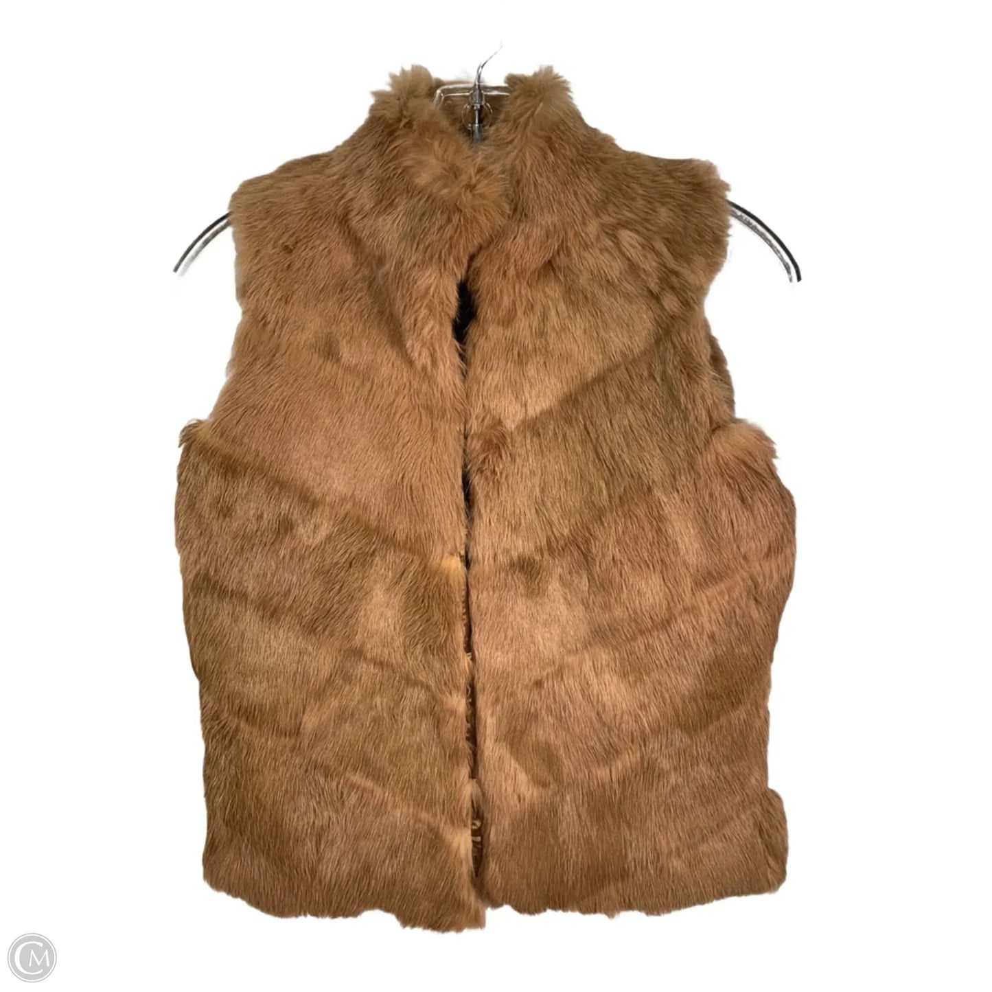 Vest Faux Fur & Sherpa By Arden B In Brown, Size: S