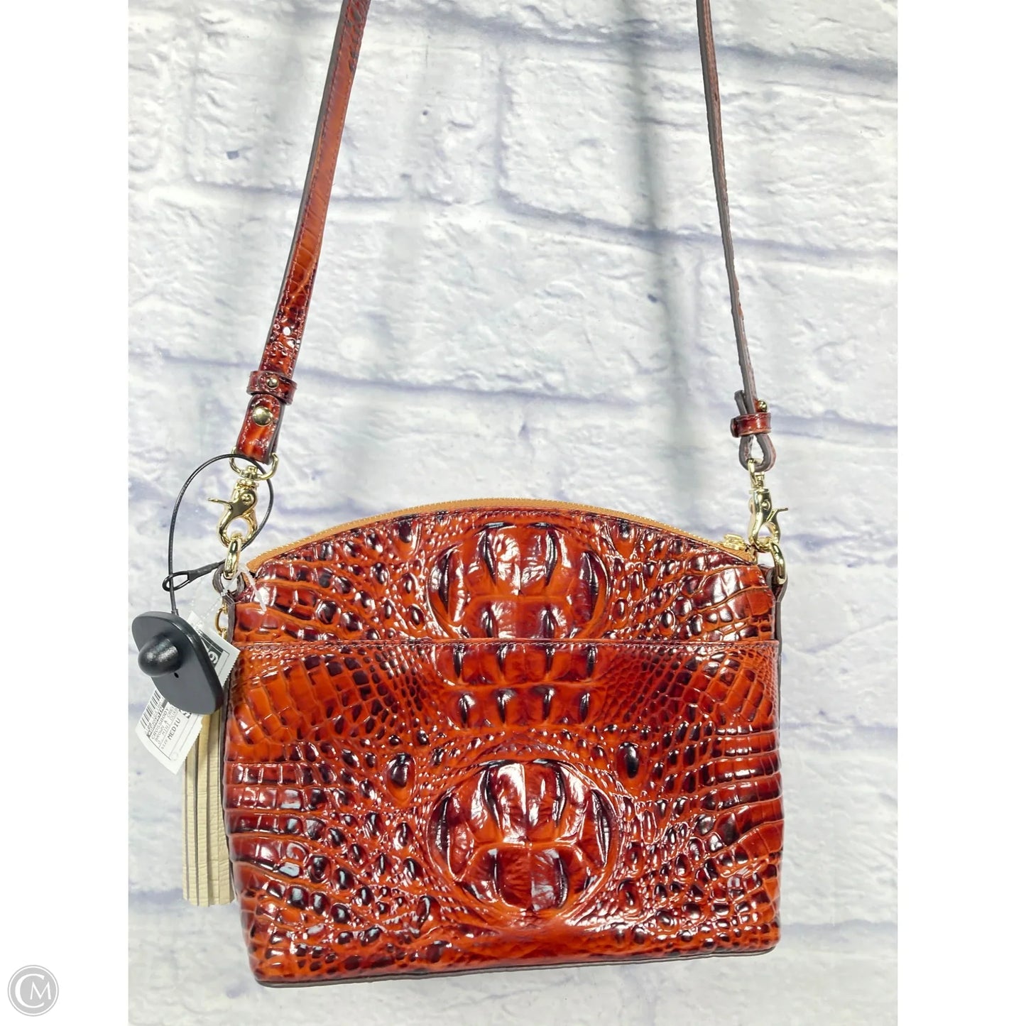 Crossbody Designer By Brahmin, Size: Medium