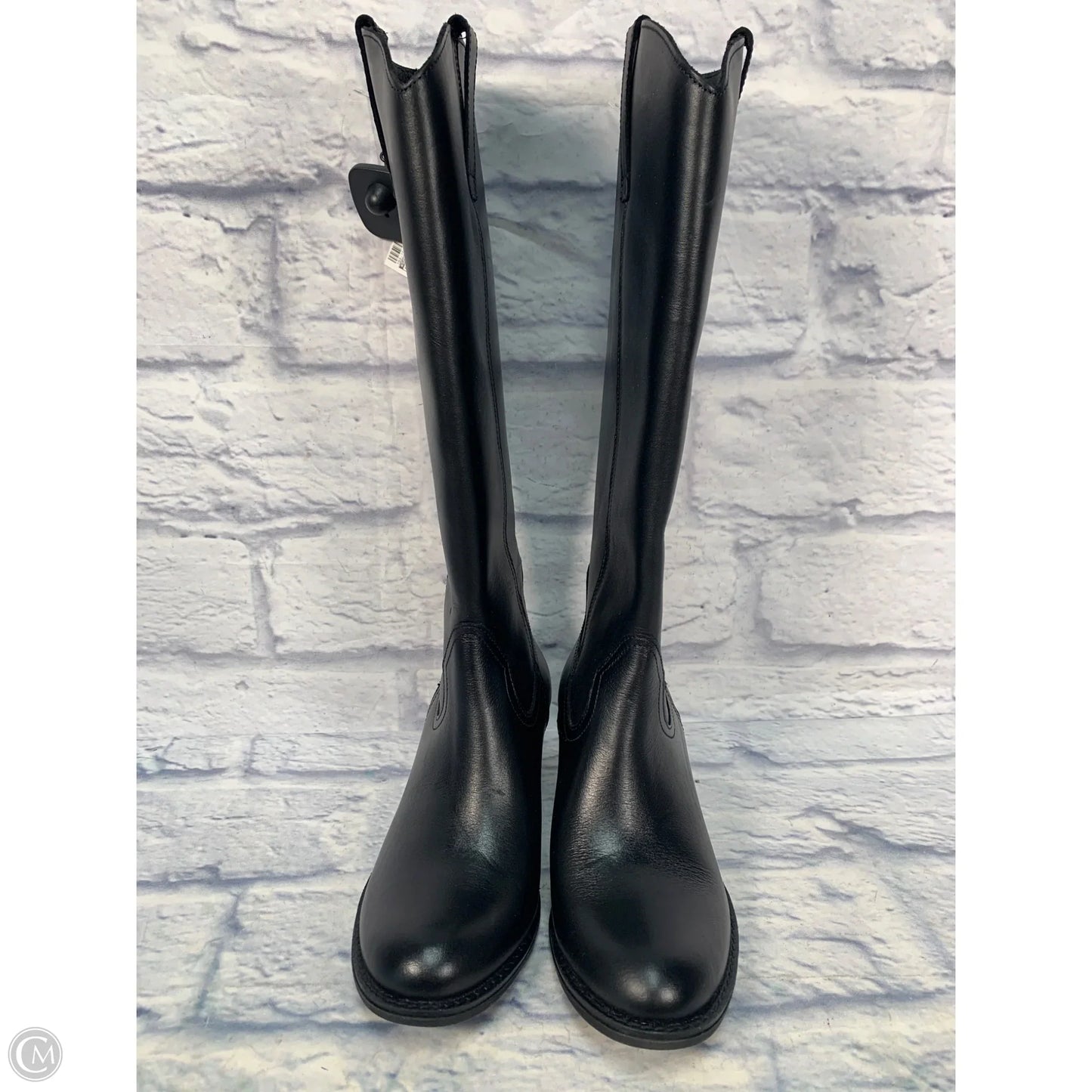 Boots Knee Heels By Sofft In Black, Size: 6.5