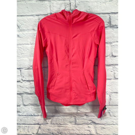 Athletic Jacket By Lululemon In Pink, Size: Xs