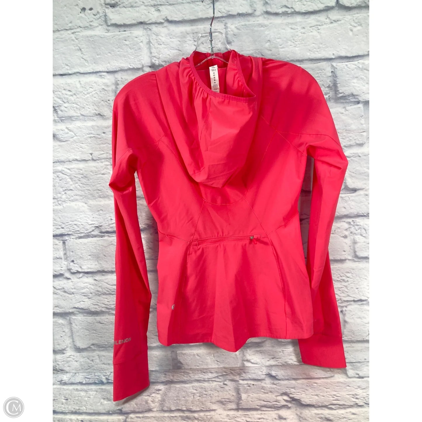 Athletic Jacket By Lululemon In Pink, Size: Xs