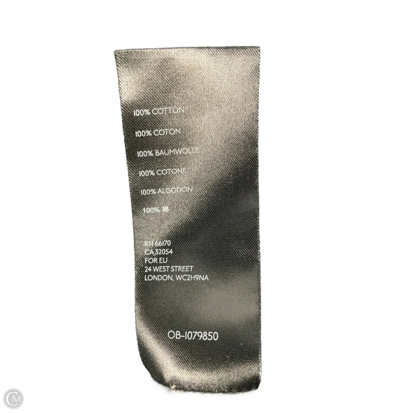 Top Long Sleeve By Anthropologie In Blue & Pink, Size: M