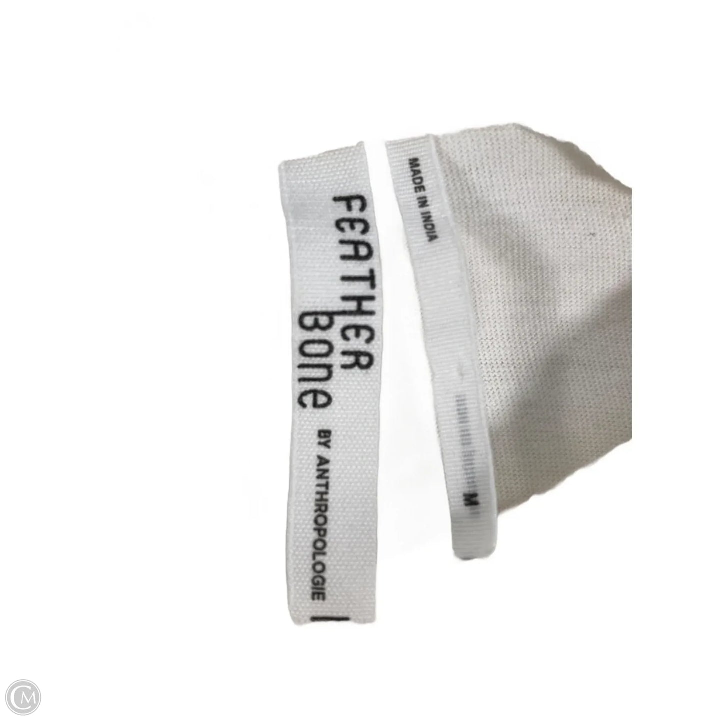 Top Long Sleeve By Anthropologie In Cream, Size: M