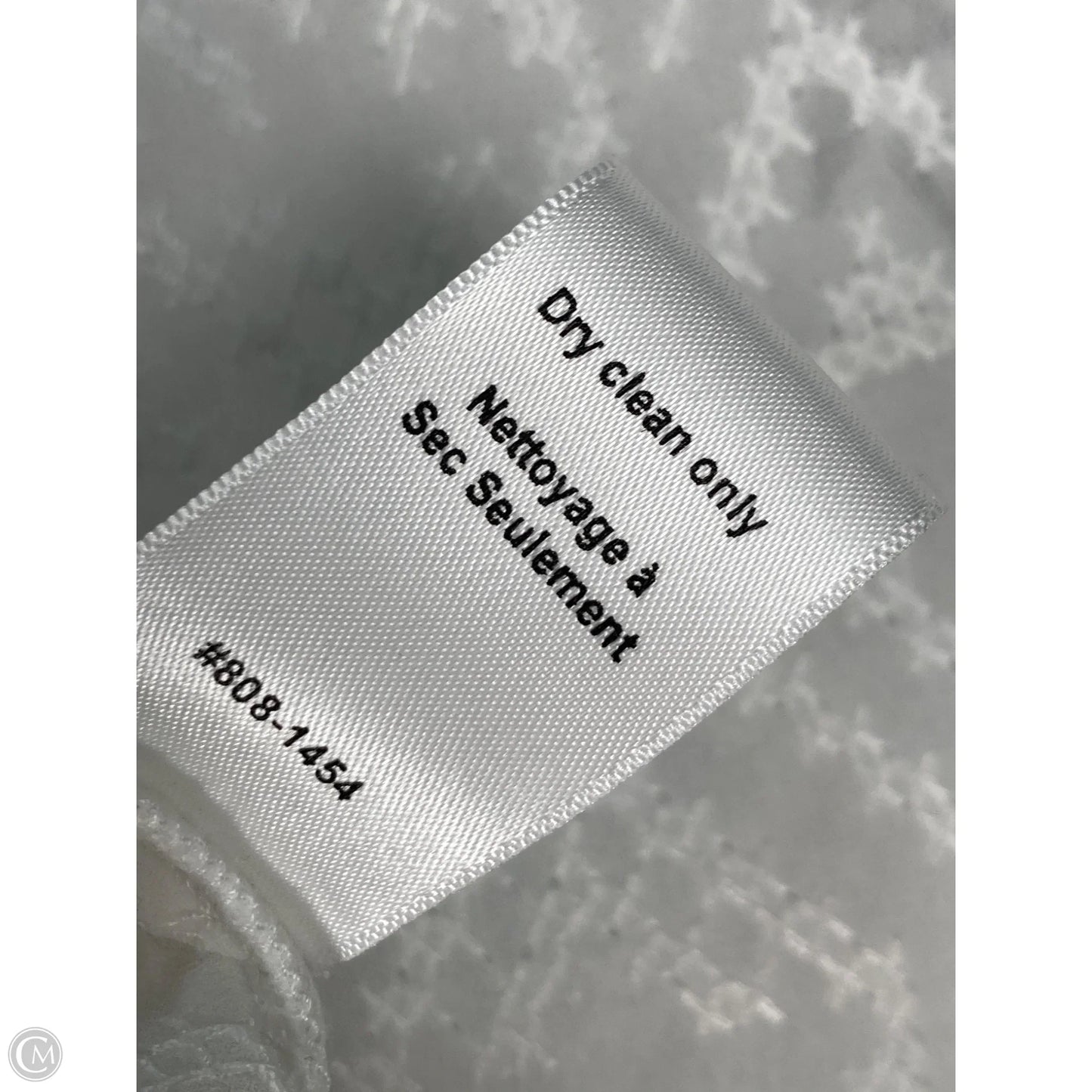 Blouse Long Sleeve By Nanette Lepore In Black & Cream, Size: S