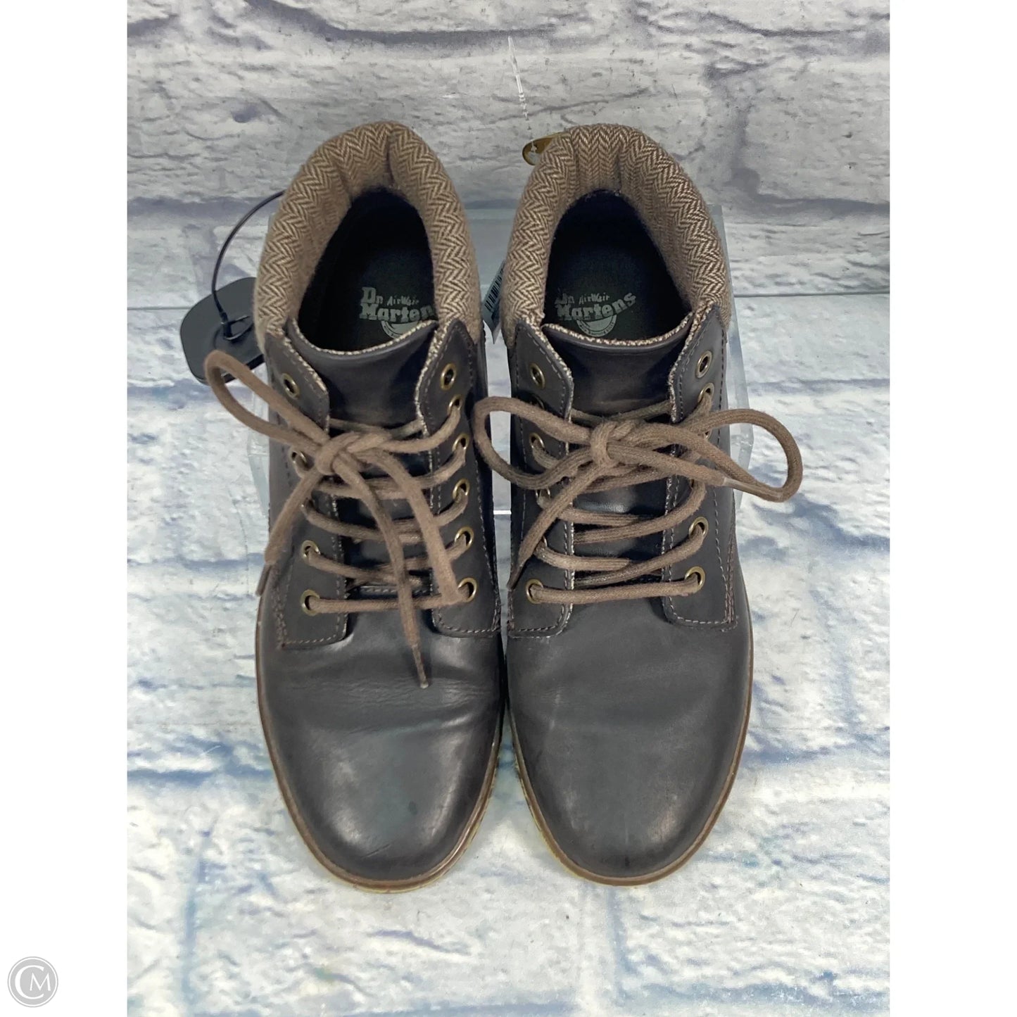 Shoes Flats By Dr Martens In Brown, Size: 8