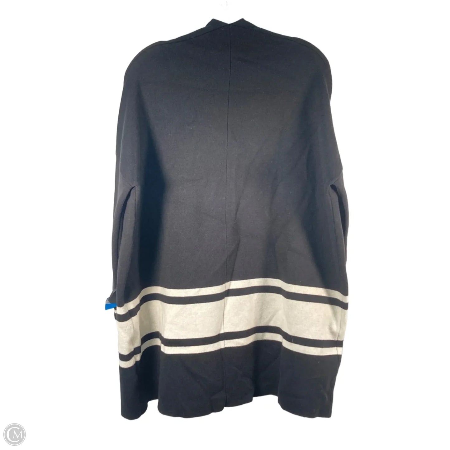 Sweater Cardigan By Anthropologie In Black & Cream, Size: Xs