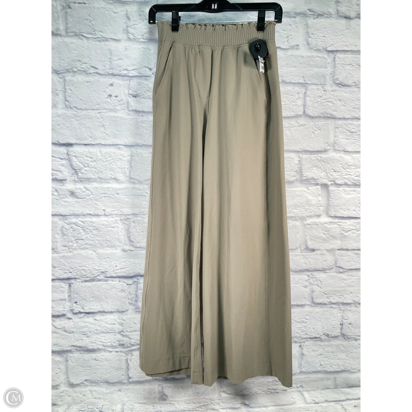 Athletic Pants By Lululemon In Tan, Size: Xxs