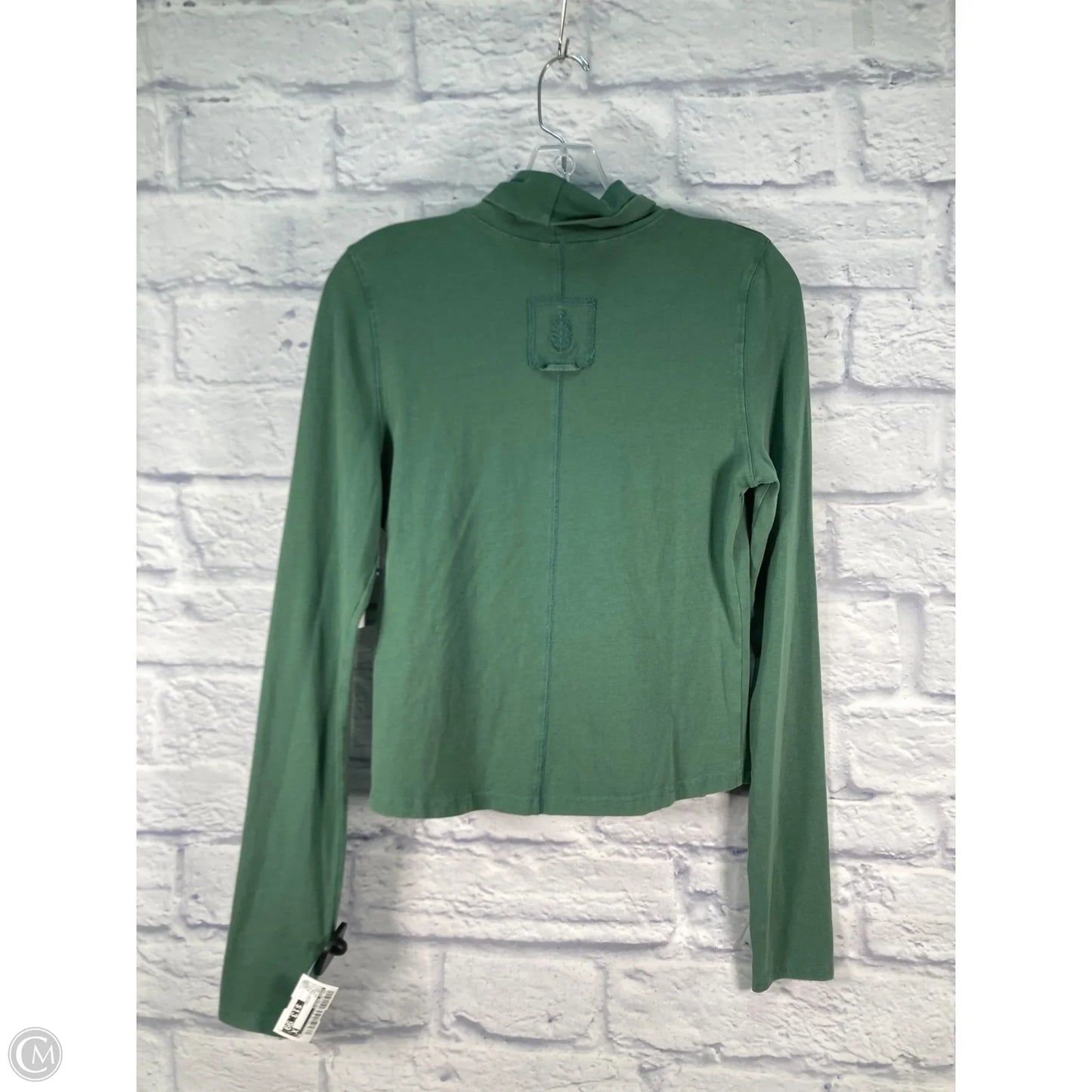 Top Long Sleeve By Free People In Green, Size: S