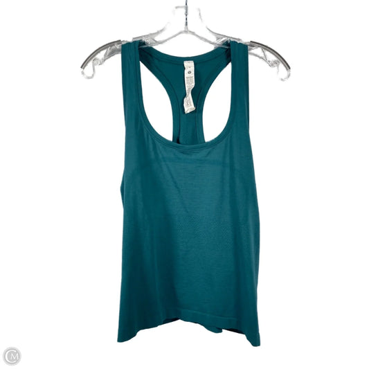 Athletic Tank Top By Lululemon In Green, Size: L