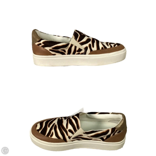 Shoes Sneakers By Lucky Brand In Brown & Cream, Size: 9.5