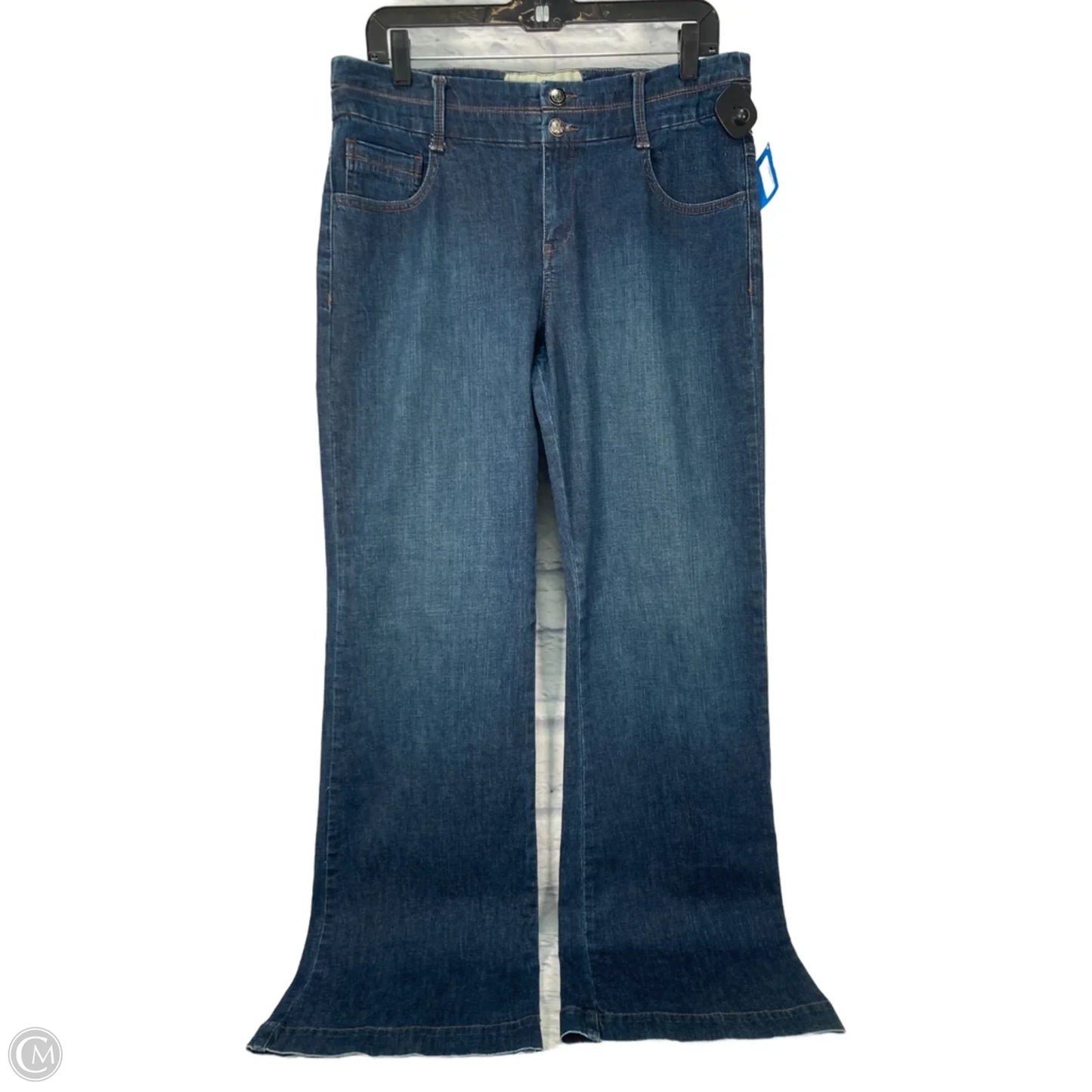 Jeans Boot Cut By Clothes Mentor In Blue Denim, Size: 12