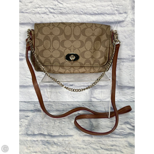 Crossbody Designer By Coach, Size: Small